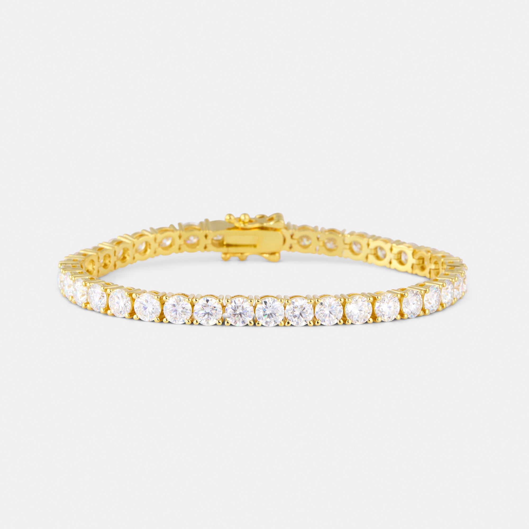 5mm Moissanite Tennis Bracelet