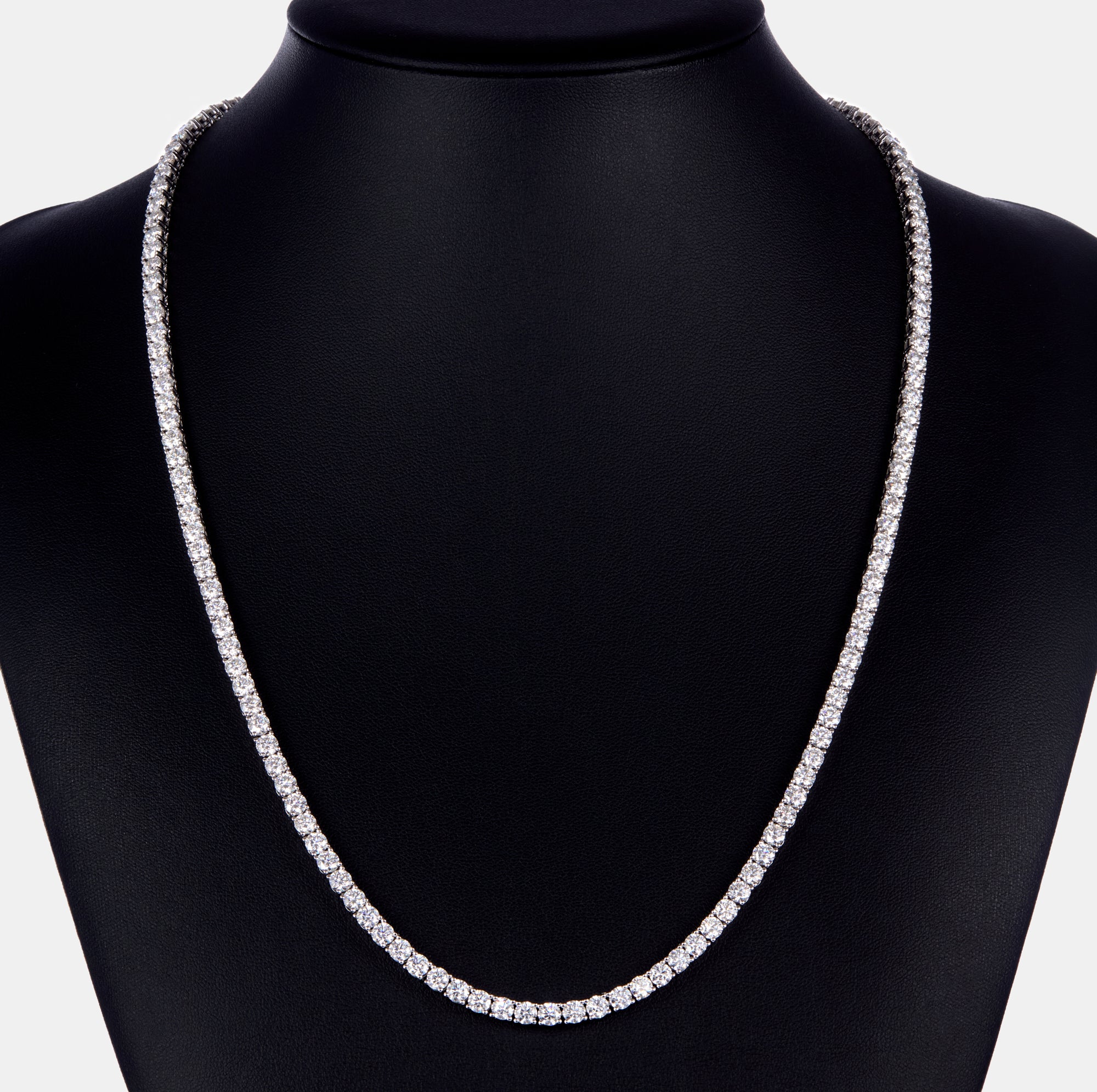 4mm Moissanite Tennis Chain