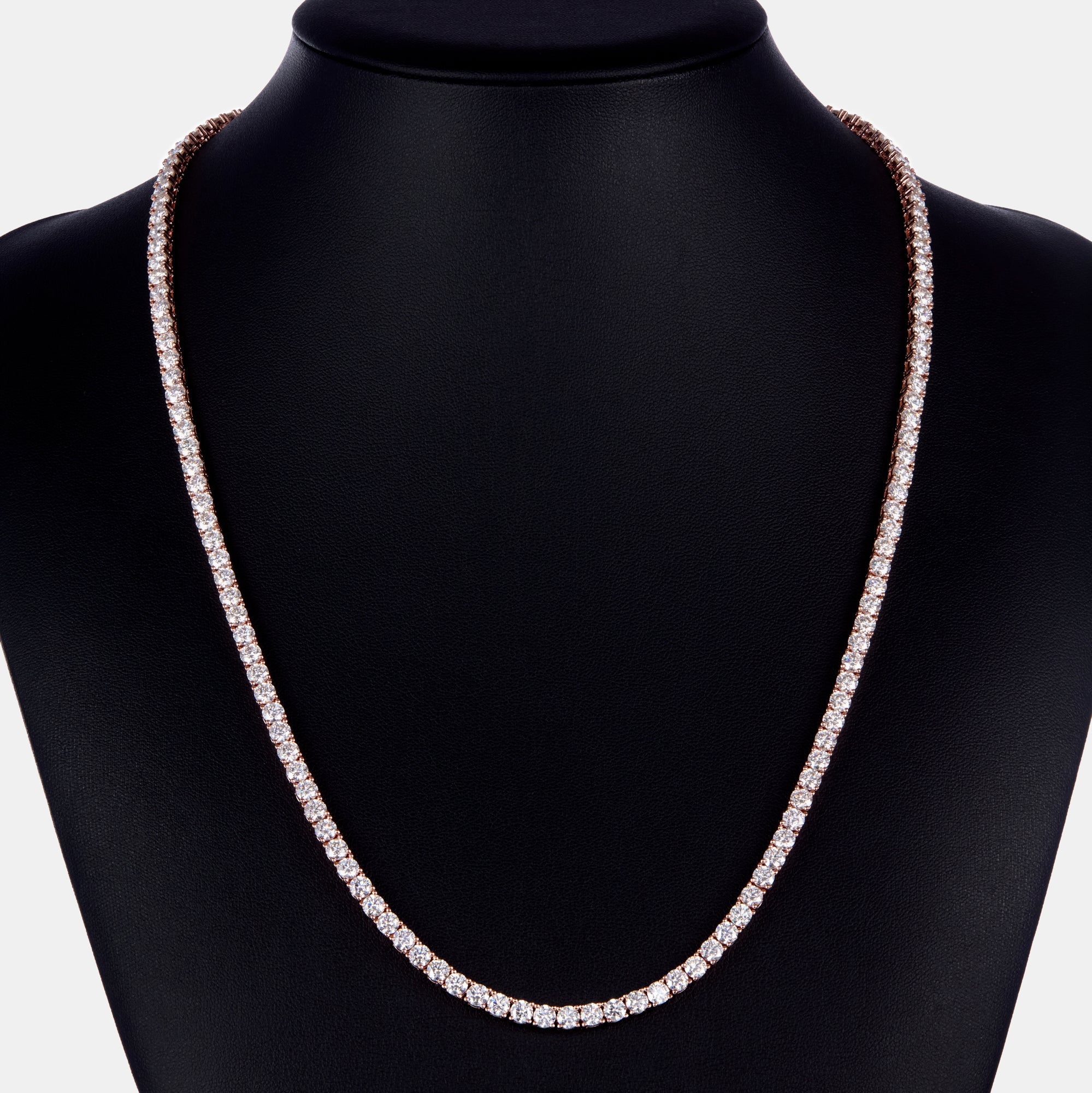 4mm Moissanite Tennis Chain