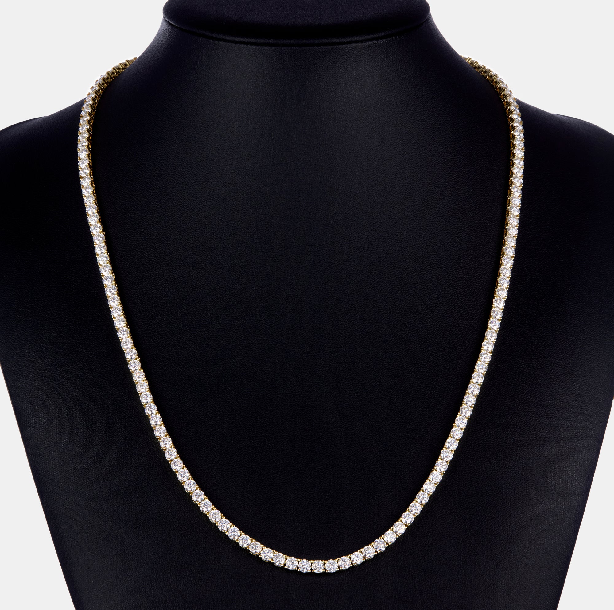 4mm Moissanite Tennis Chain