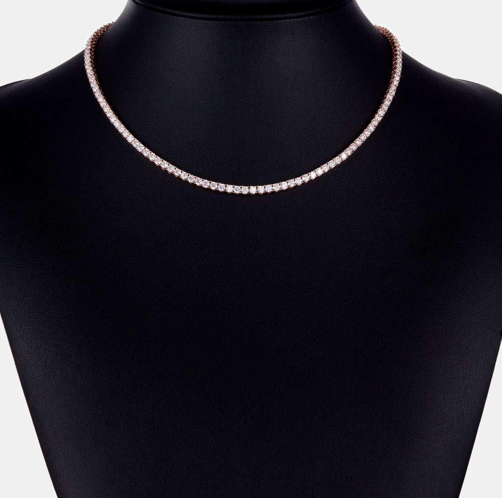 3mm Moissanite Tennis Chain