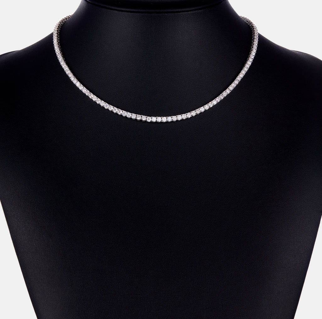 3mm Moissanite Tennis Chain