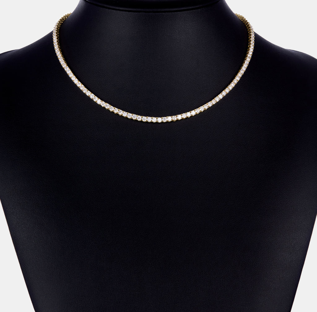 3mm Moissanite Tennis Chain