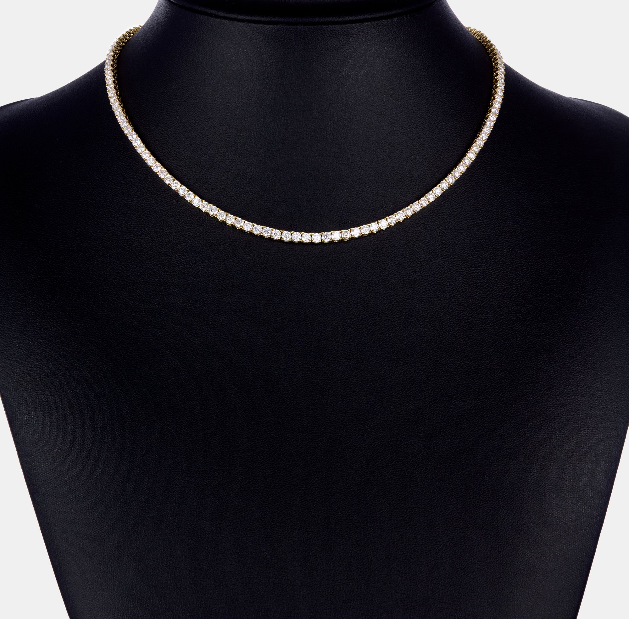 3mm Moissanite Tennis Chain