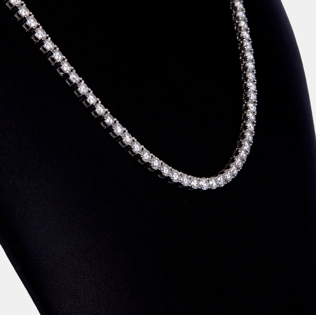 4mm Moissanite Tennis Chain