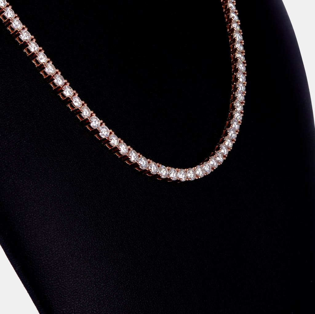 4mm Moissanite Tennis Chain