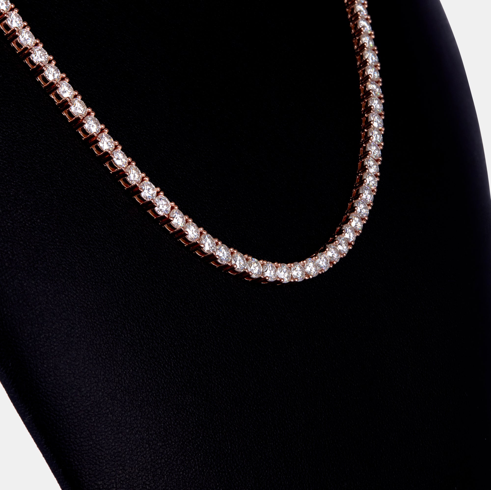 4mm Moissanite Tennis Chain