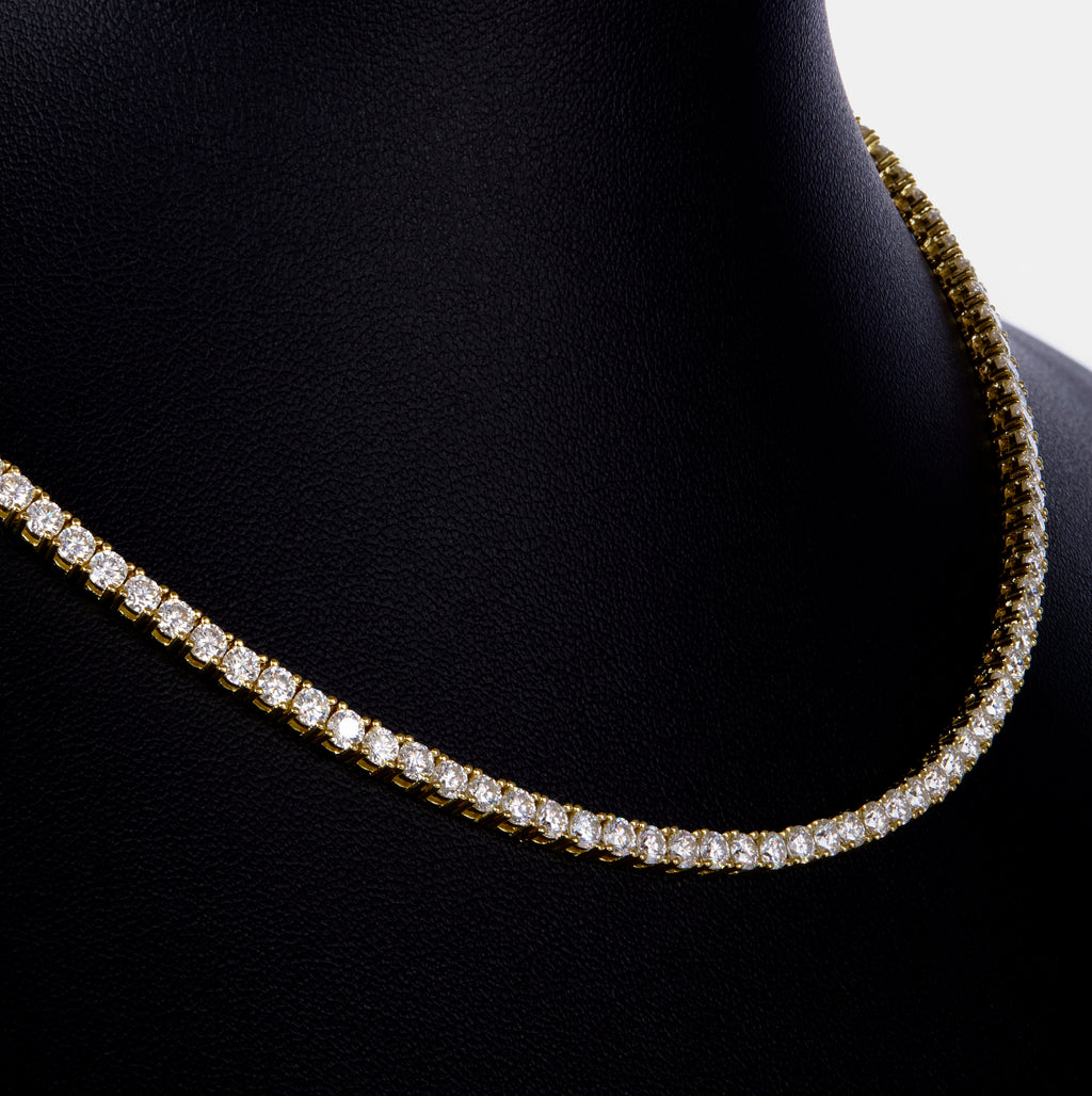 3mm Moissanite Tennis Chain