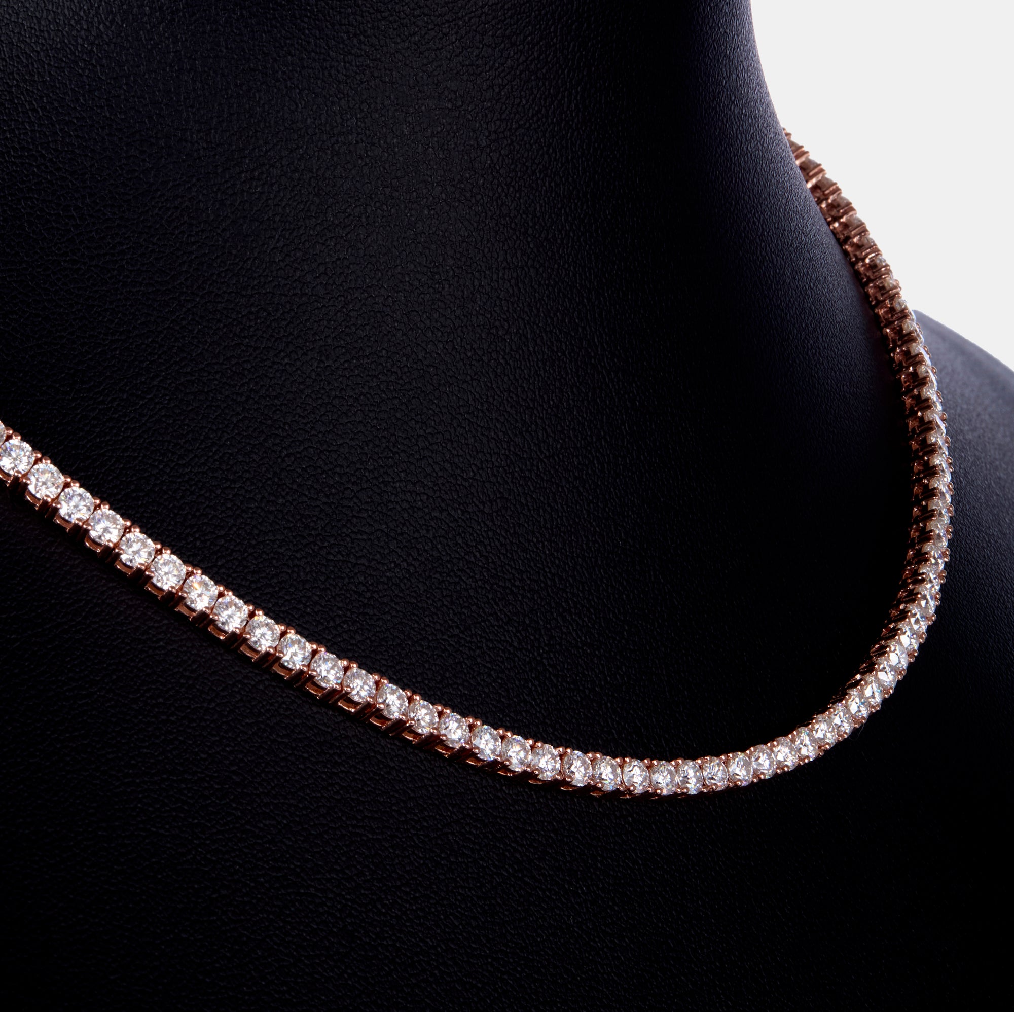 3mm Moissanite Tennis Chain